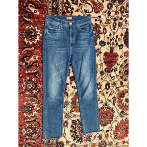 MOTHER Dazzler Straight Leg Ankle Jeans in Birds Of Paradise
Size 25